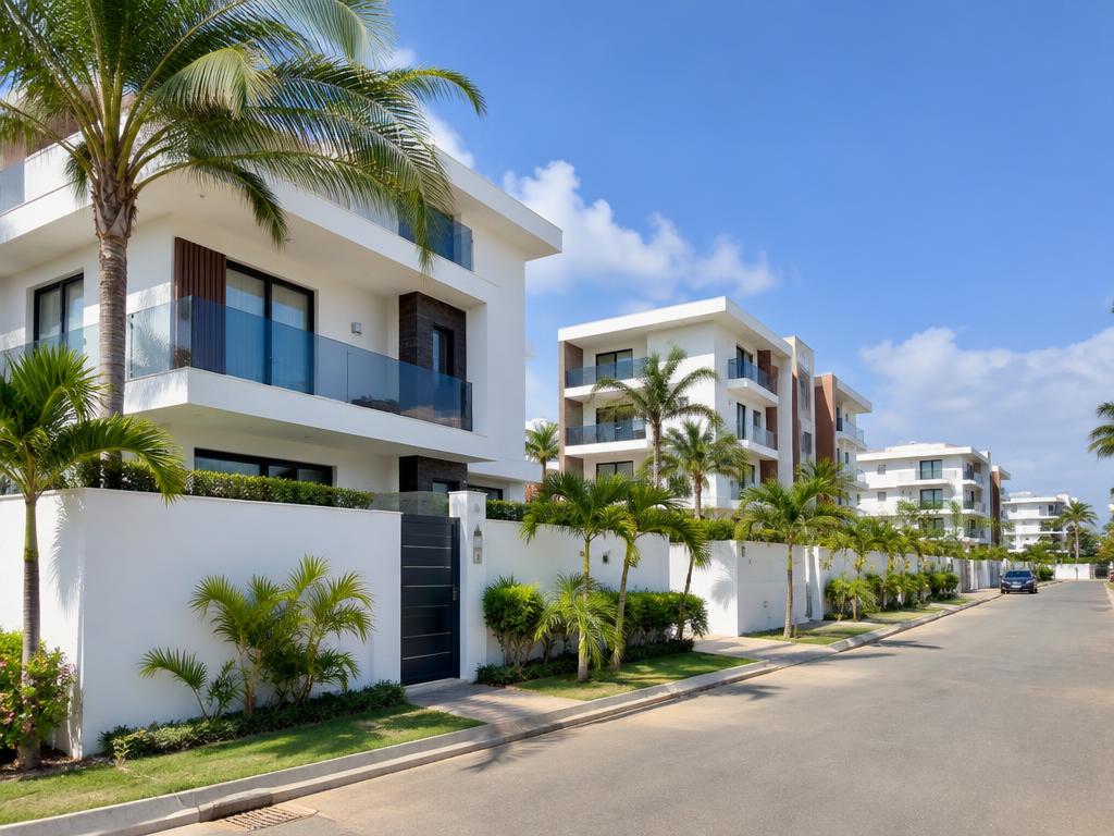 Programme neuf : villas et appartements sur plan