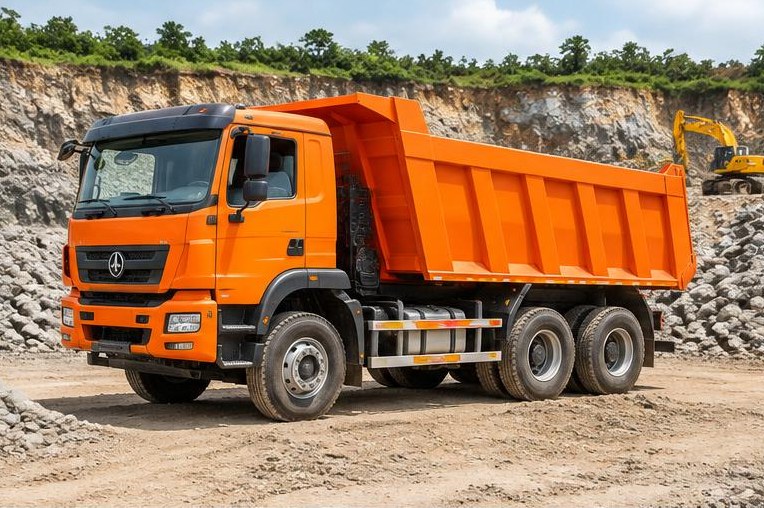 Camion-benne 20 tonnes avec chauffeur